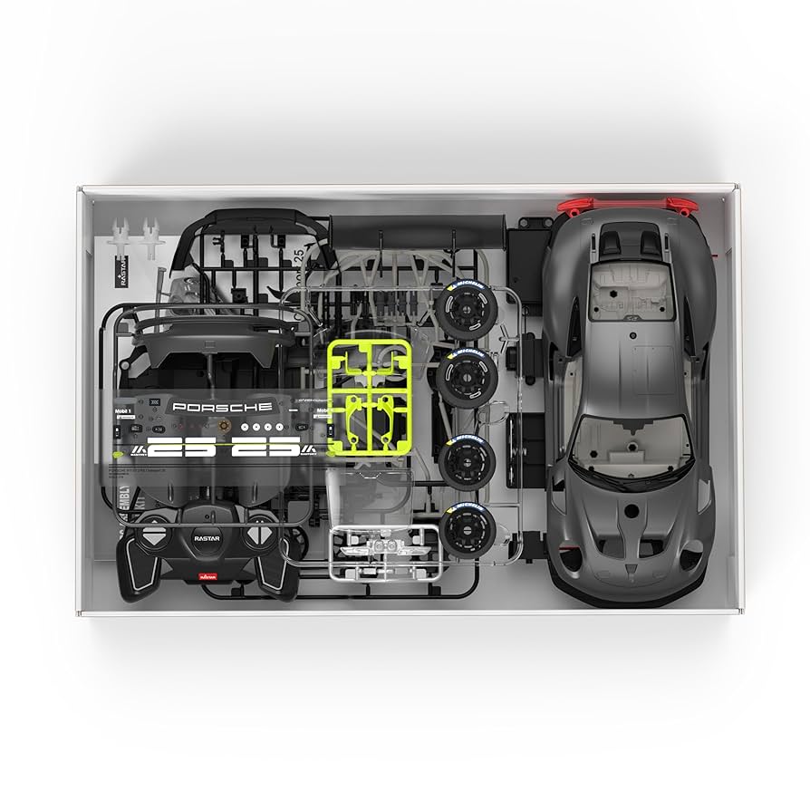 クラブ Rc RC Car Building Kit, 1/18 Scale Compatible Porsche 911 GT2